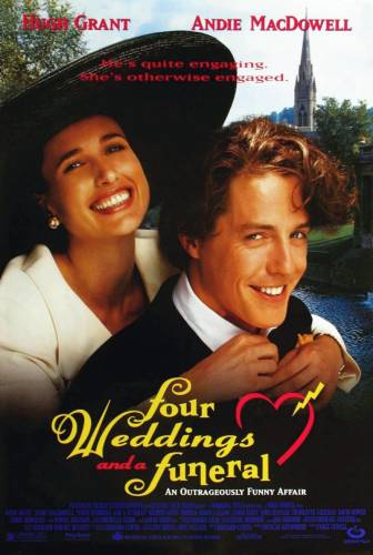 Четыре свадьбы и похороны / Four Weddings and a Funeral (1994)